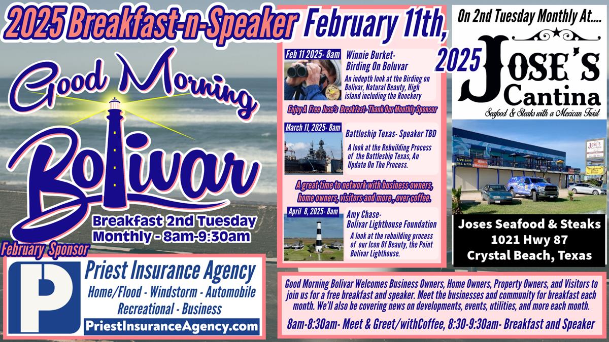 Good Morning Bolivar- Free Breakfast With A Speaker