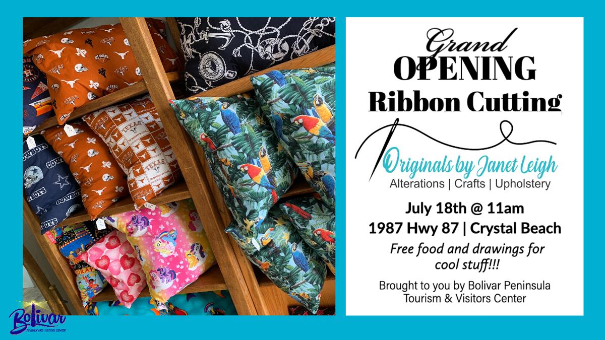 Grand Opening & Ribbon Cutting for Originals by Janet Leigh - Postponed
