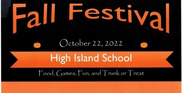 High Island PTO Fall Festival & Trunk or Treat
