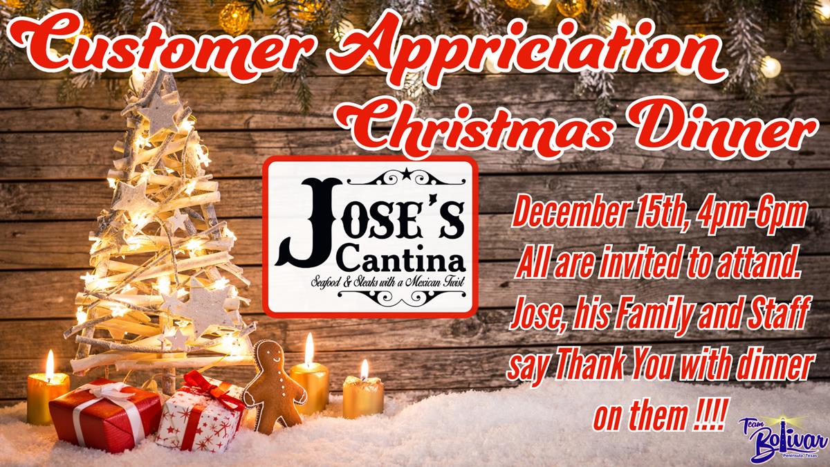 Jose's Annual Customer Appreciation Christmas Party 