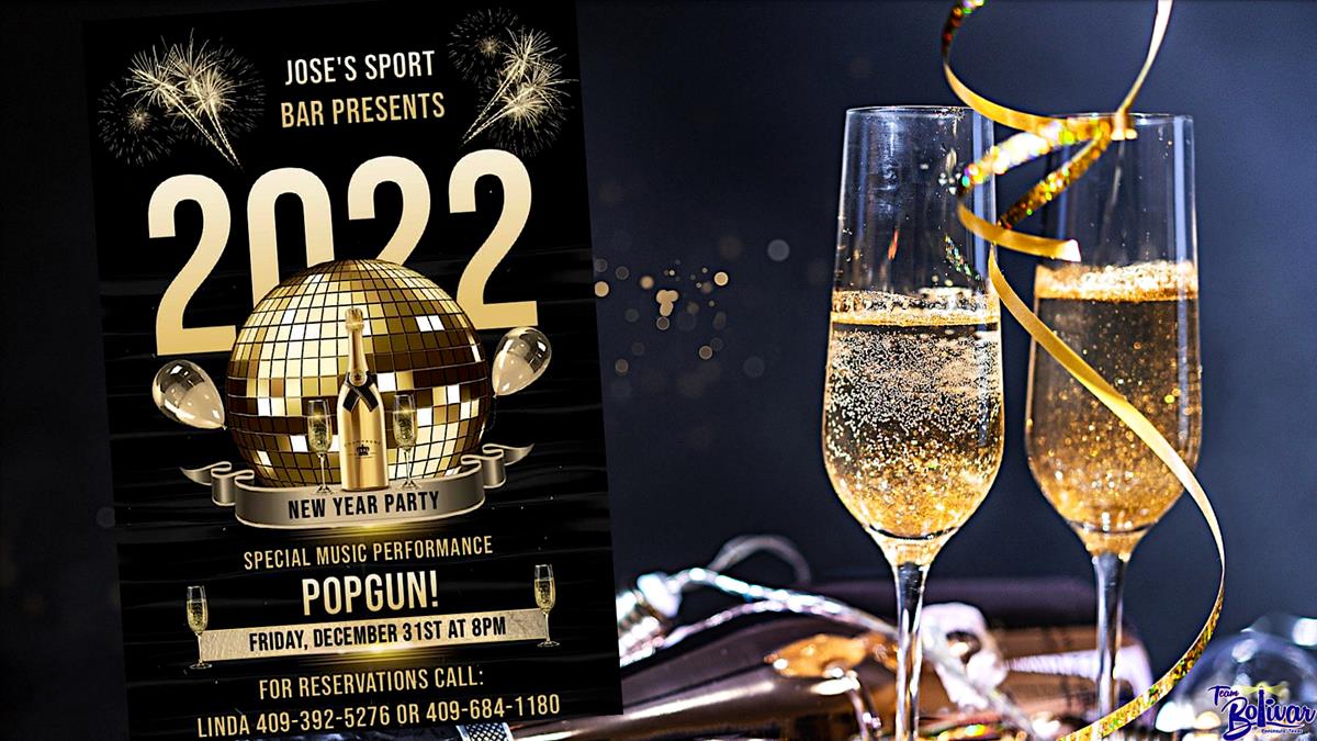 Jose's Sports Bar, New Year's Eve Party.