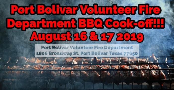 Port Bolivar Volunteer Fire Department 20th Annual BBQ Cook-off