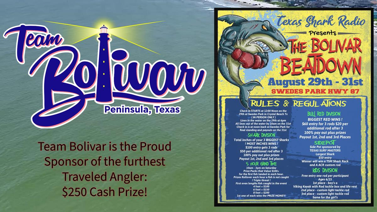 Texas Shark Radio Presents The Bolivar Beatdown